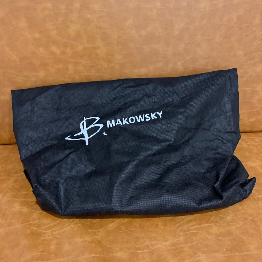 B. Makowsky 100% leather handbag - Picture 8 of 8